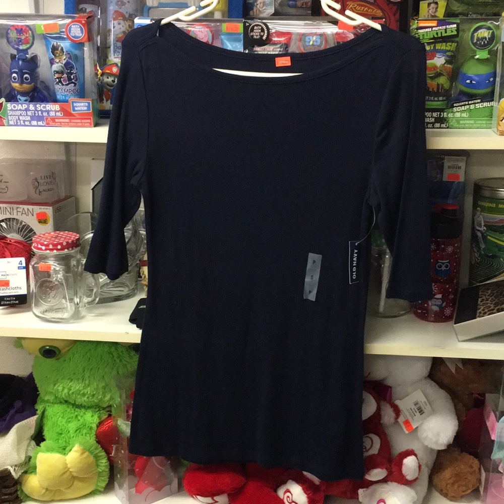 New old navy navy blue top